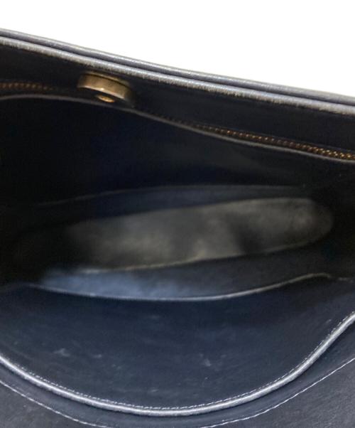COACH（コーチ）COACH (コーチ) レザーショルダーバッグ OLD ブラックの古着・服飾アイテム
