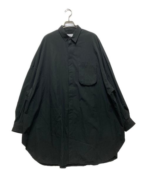 THE JEAN PIERRE（ジャンピエール）THE JEAN PIERRE (ジャンピエール) オーバーシャツ ブラック サイズ:OSの古着・服飾アイテム