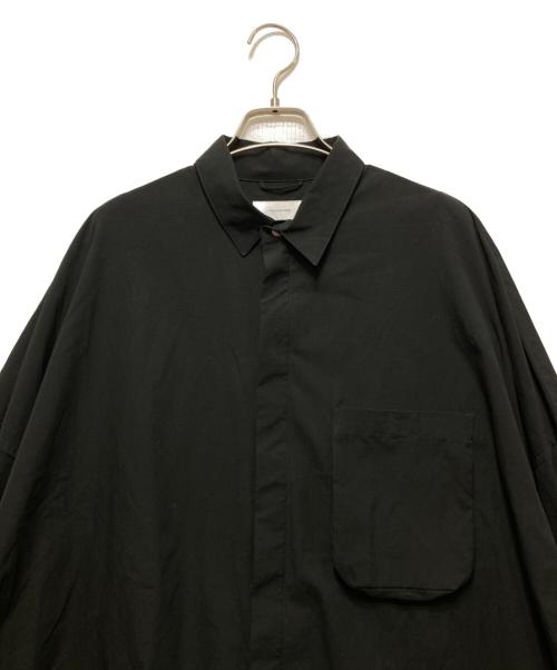 THE JEAN PIERRE（ジャンピエール）THE JEAN PIERRE (ジャンピエール) オーバーシャツ ブラック サイズ:OSの古着・服飾アイテム