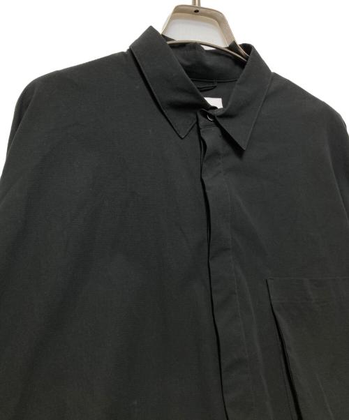 THE JEAN PIERRE（ジャンピエール）THE JEAN PIERRE (ジャンピエール) オーバーシャツ ブラック サイズ:OSの古着・服飾アイテム