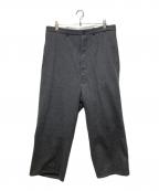 PRYプライ）の古着「Washed Serge Sarouel Wide Pants(ウォッシュドサージサルエルワイドパンツ)　　PRY-25-019」｜グレー