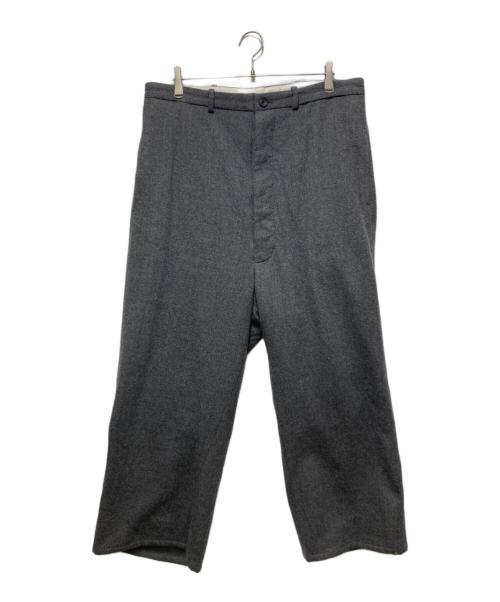 PRY（プライ）PRY (プライ) Washed Serge Sarouel Wide Pants(ウォッシュドサージサルエルワイドパンツ)　　PRY-25-019 グレー サイズ:2の古着・服飾アイテム