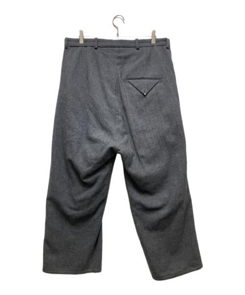 PRY（プライ）PRY (プライ) Washed Serge Sarouel Wide Pants(ウォッシュドサージサルエルワイドパンツ)　　PRY-25-019 グレー サイズ:2の古着・服飾アイテム