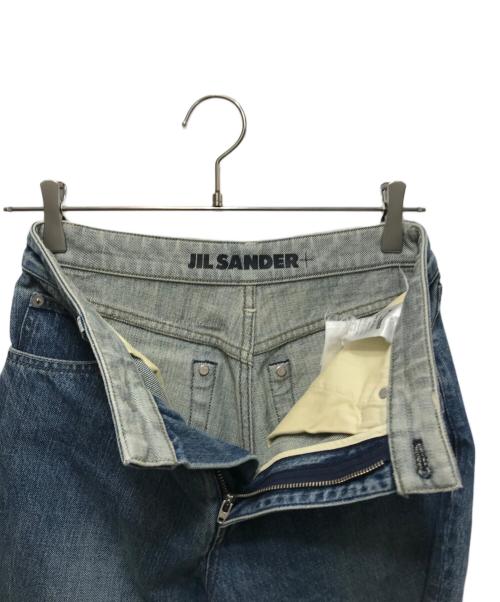 JIL SANDER+（ジルサンダープラス）JIL SANDER+ (ジルサンダープラス) フレアデニムパンツ　25SS　日本製 インディゴ サイズ:24の古着・服飾アイテム