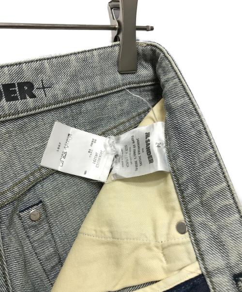 JIL SANDER+（ジルサンダープラス）JIL SANDER+ (ジルサンダープラス) フレアデニムパンツ　25SS　日本製 インディゴ サイズ:24の古着・服飾アイテム