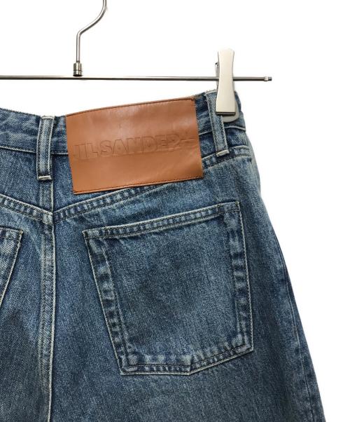 JIL SANDER+（ジルサンダープラス）JIL SANDER+ (ジルサンダープラス) フレアデニムパンツ　25SS　日本製 インディゴ サイズ:24の古着・服飾アイテム