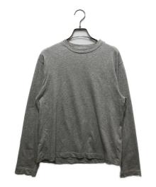 JIL SANDER（ジルサンダー）の古着「Three Pack Multicolor Long Sleeved T-shirt(スリーパックマルチカラーロングスリーブTシャツ)　26SS　パックT　」｜グレー