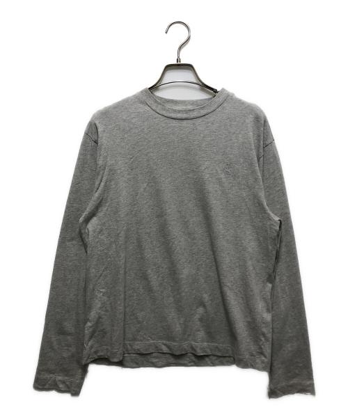 JIL SANDER（ジルサンダー）JIL SANDER (ジルサンダー) Three Pack Multicolor Long Sleeved T-shirt(スリーパックマルチカラーロングスリーブTシャツ)　26SS　パックT　 グレー サイズ:XSの古着・服飾アイテム