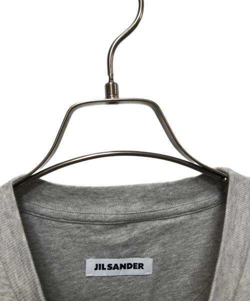 JIL SANDER（ジルサンダー）JIL SANDER (ジルサンダー) Three Pack Multicolor Long Sleeved T-shirt(スリーパックマルチカラーロングスリーブTシャツ)　26SS　パックT　 グレー サイズ:XSの古着・服飾アイテム