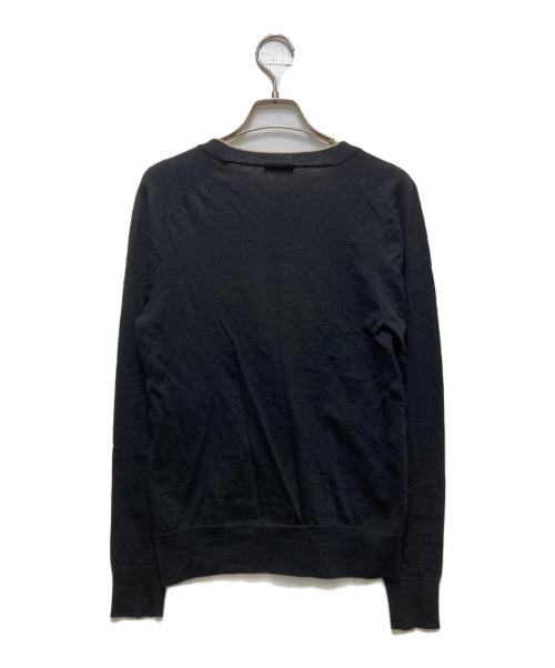 DRIES VAN NOTEN（ドリスヴァンノッテン）DRIES VAN NOTEN (ドリスヴァンノッテン) メリノウールニットカーディガン ブラック サイズ:Sの古着・服飾アイテム