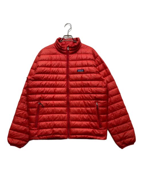 Patagonia（パタゴニア）Patagonia (パタゴニア) down sweater（ダウンセーター）/ 84673 レッド サイズ:Mの古着・服飾アイテム