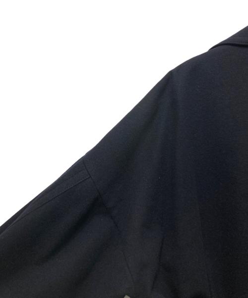 Ujoh（ウジョー）UJOH (ウジョー) ベルテッドウールロングコート　U803-C01-108　SIZE２ ネイビー サイズ:2の古着・服飾アイテム