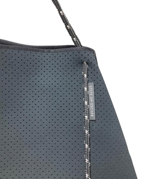 STATE OF ESCAPE（ステイトオブエスケープ）STATE OF ESCAPE (ステイトオブエスケープ) Escape tote(エスケープトート)　 ブラックの古着・服飾アイテム