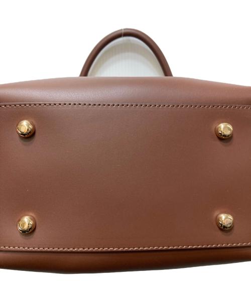 Gianni Notaro（ジャンニ ノターロ）GIANNI NOTARO (ジャンニ ノターロ) BUCKETS BAG(バケツバッグ)　　牛革 ブラウンの古着・服飾アイテム