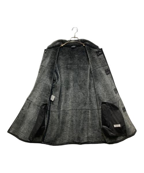 BARNEYS NEWYORK（バーニーズ・ニューヨーク）BARNEYS NEWYORK (バーニーズ・ニューヨーク) レザーコート ブラック サイズ:Mの古着・服飾アイテム