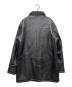 BARNEYS NEWYORK (バーニーズ・ニューヨーク) レザーコート ブラック サイズ:M：20000円