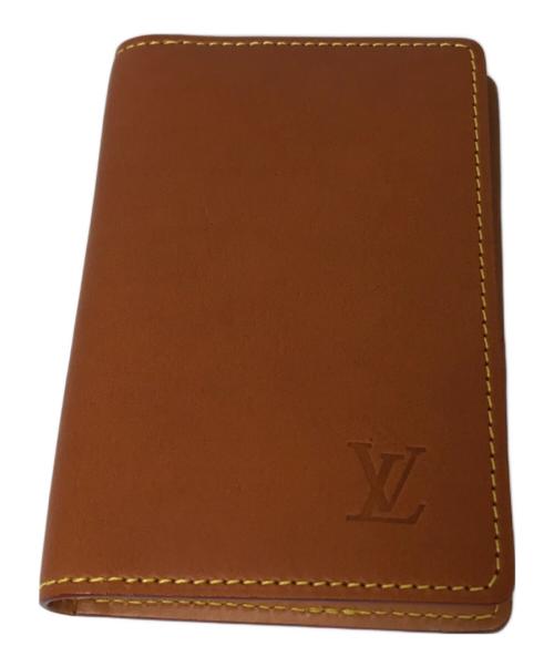LOUIS VUITTON（ルイ ヴィトン）LOUIS VUITTON (ルイ ヴィトン) カードケース　ノマド　フランス製　M85011	SN1027　　 キャラメルの古着・服飾アイテム