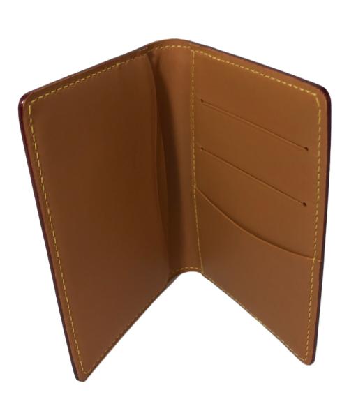 LOUIS VUITTON（ルイ ヴィトン）LOUIS VUITTON (ルイ ヴィトン) カードケース　ノマド　フランス製　M85011	SN1027　　 キャラメルの古着・服飾アイテム