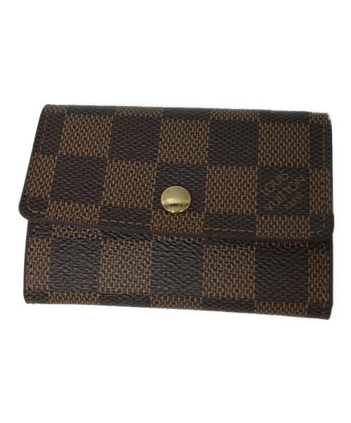 LOUIS VUITTON（ルイ ヴィトン）LOUIS VUITTON (ルイ ヴィトン) コインケース　ダミエ　フランス製　N61930　MI0055 ブラウンの古着・服飾アイテム