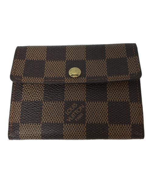 LOUIS VUITTON（ルイ ヴィトン）LOUIS VUITTON (ルイ ヴィトン) カードケース　N62925　	CT0095　フランス製　箱・保存袋付 ブラウンの古着・服飾アイテム
