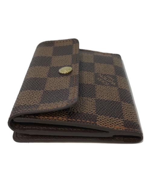 LOUIS VUITTON（ルイ ヴィトン）LOUIS VUITTON (ルイ ヴィトン) カードケース　N62925　	CT0095　フランス製　箱・保存袋付 ブラウンの古着・服飾アイテム