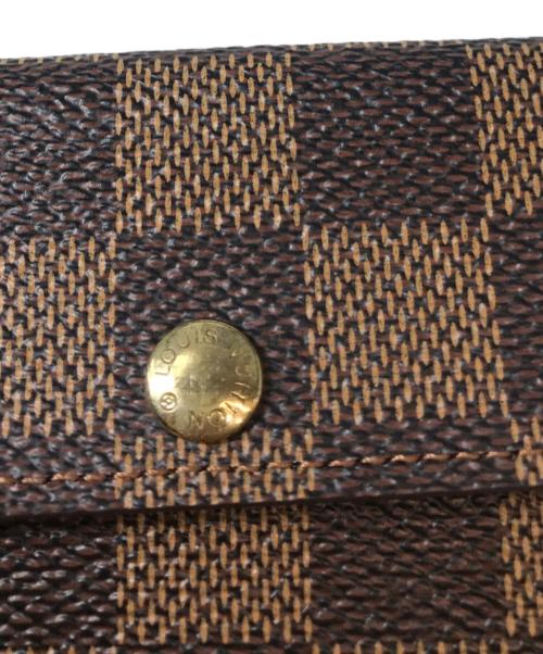 LOUIS VUITTON（ルイ ヴィトン）LOUIS VUITTON (ルイ ヴィトン) カードケース　N62925　	CT0095　フランス製　箱・保存袋付 ブラウンの古着・服飾アイテム