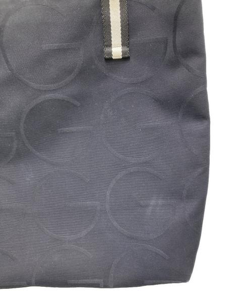 GUCCI（グッチ）GUCCI (グッチ) Gロゴキャンバストートバッグ　123439　002058　　イタリア製 ブラックの古着・服飾アイテム