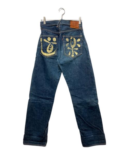 EVISU（エヴィス）EVISU (エヴィス) 道楽デニムパンツ　No2 2001　 インディゴ サイズ:SIZE 29×35の古着・服飾アイテム