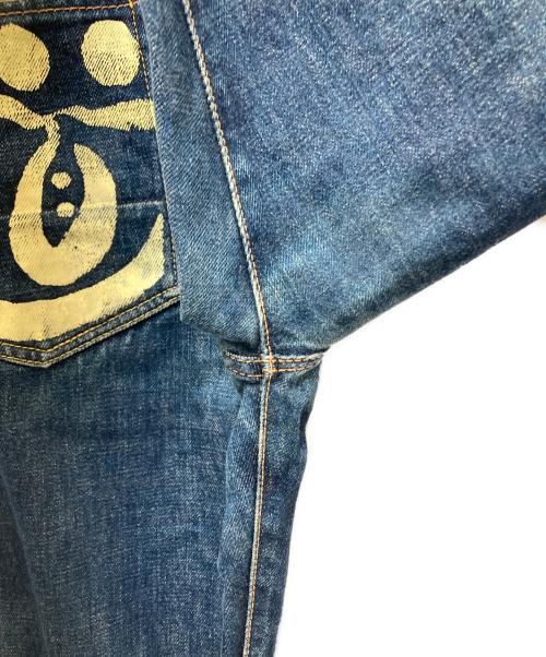 EVISU（エヴィス）EVISU (エヴィス) 道楽デニムパンツ　No2 2001　 インディゴ サイズ:SIZE 29×35の古着・服飾アイテム