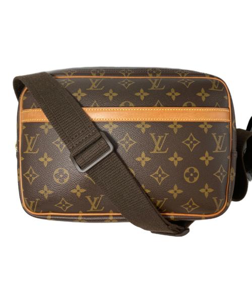 LOUIS VUITTON（ルイ ヴィトン）LOUIS VUITTON (ルイ ヴィトン) ショルダーバッグ　モノグラム　	リポーターPM　フランス製　M45254　SP0988 ブラウンの古着・服飾アイテム