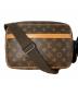 LOUIS VUITTON（ルイ ヴィトン）の古着「ショルダーバッグ　モノグラム　	リポーターPM　フランス製　M45254　SP0988」｜ブラウン
