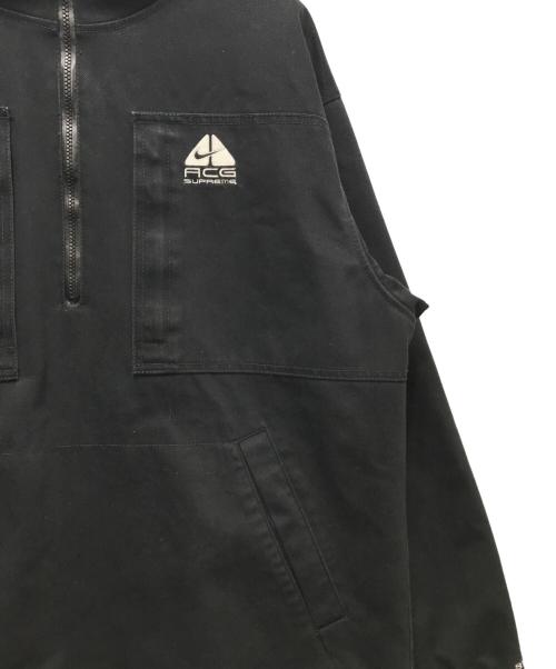 NIKE ACG（ナイキエーシージー）NIKE ACG (ナイキエーシージー) Supreme (シュプリーム) DENIM PULLOVER / アノラックパーカー   22FW  ブラック サイズ:Sの古着・服飾アイテム
