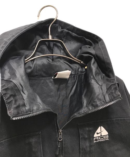 NIKE ACG（ナイキエーシージー）NIKE ACG (ナイキエーシージー) Supreme (シュプリーム) DENIM PULLOVER / アノラックパーカー   22FW  ブラック サイズ:Sの古着・服飾アイテム