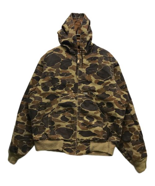 CarHartt（カーハート）CarHartt (カーハート) カモ柄アクティブジャケット　 80’s  カーキ サイズ:印字消えの為採寸参照の古着・服飾アイテム