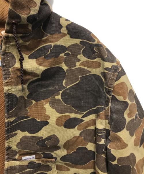CarHartt（カーハート）CarHartt (カーハート) カモ柄アクティブジャケット　 80’s  カーキ サイズ:印字消えの為採寸参照の古着・服飾アイテム