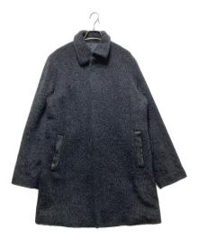 PPFM（ピーピーエフエム）の古着「ウール×モヘヤ×アルパカコート」｜グレー