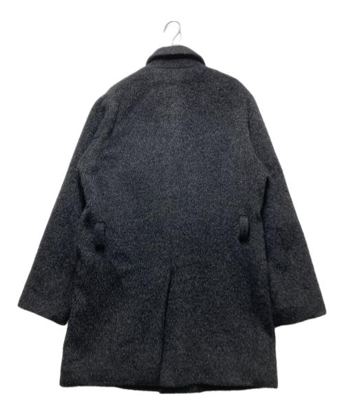 PPFM（ピーピーエフエム）PPFM (ピーピーエフエム) ウール×モヘヤ×アルパカコート グレー サイズ:Fの古着・服飾アイテム