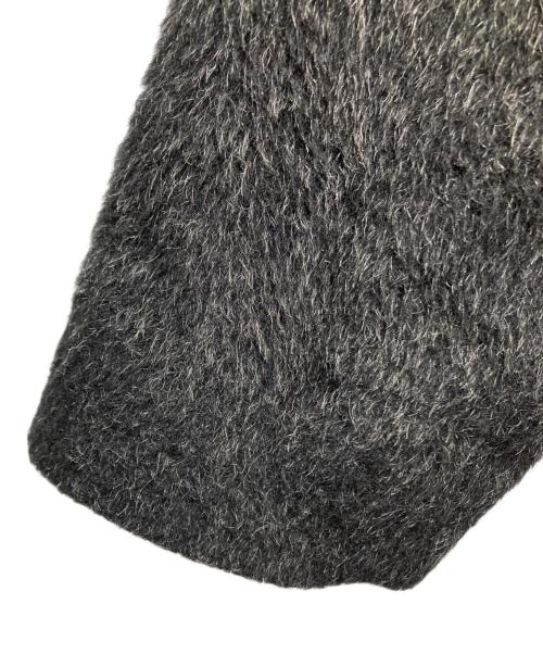 PPFM（ピーピーエフエム）PPFM (ピーピーエフエム) ウール×モヘヤ×アルパカコート グレー サイズ:Fの古着・服飾アイテム