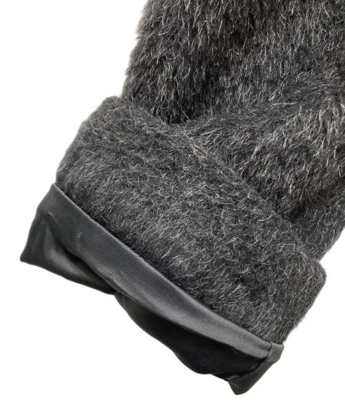 PPFM（ピーピーエフエム）PPFM (ピーピーエフエム) ウール×モヘヤ×アルパカコート グレー サイズ:Fの古着・服飾アイテム