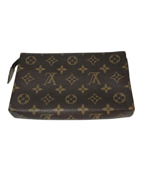 LOUIS VUITTON（ルイ ヴィトン）LOUIS VUITTON (ルイ ヴィトン) モノグラムポーチ M42238 ブラウンの古着・服飾アイテム