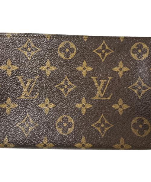 LOUIS VUITTON（ルイ ヴィトン）LOUIS VUITTON (ルイ ヴィトン) モノグラムポーチ M42238 ブラウンの古着・服飾アイテム