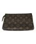 LOUIS VUITTON（ルイ ヴィトン）の古着「モノグラムポーチ M42238」｜ブラウン