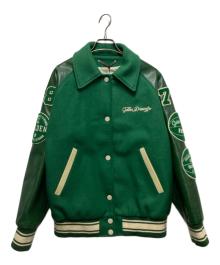 GOLDEN GOOSE（ゴールデングース）の古着「VESTE BOMBER JOUNARY ERIC LAINE VERT BLANC　 Green Lapel Moderate 」｜グリーン