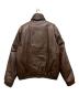 Eddie Bauer (エディーバウアー) レザーダウンジャケット　80`S 黒タグ ブラウン サイズ:M：30000円