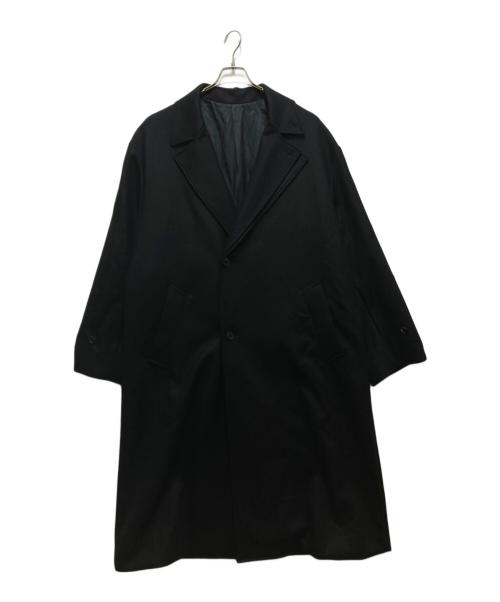 ssstein（シュタイン）ssstein (シュタイン) DOUBLE LAPELED DOUBLE BREASTED COAT(ダブルラペルドダブルブレストコート)　24AW ブラック サイズ:Mの古着・服飾アイテム
