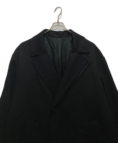 ssstein（シュタイン）ssstein (シュタイン) DOUBLE LAPELED DOUBLE BREASTED COAT(ダブルラペルドダブルブレストコート)　24AW ブラック サイズ:Mの古着・服飾アイテム