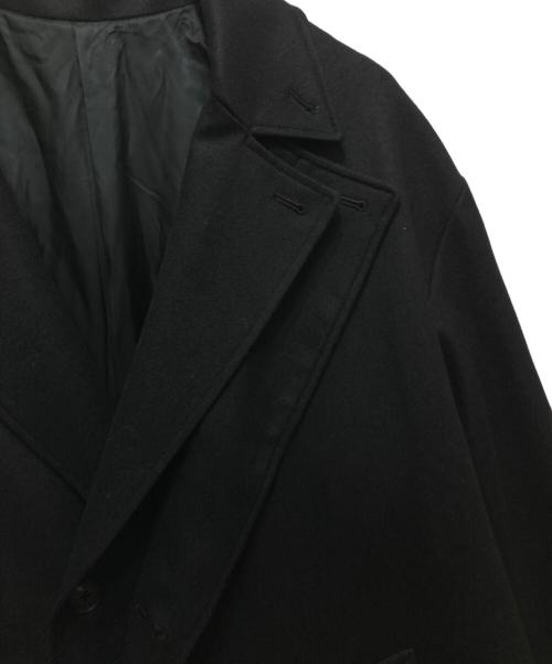 ssstein（シュタイン）ssstein (シュタイン) DOUBLE LAPELED DOUBLE BREASTED COAT(ダブルラペルドダブルブレストコート)　24AW ブラック サイズ:Mの古着・服飾アイテム