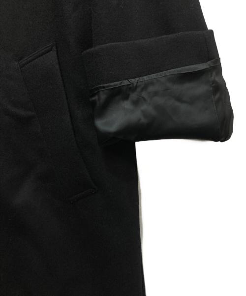 ssstein（シュタイン）ssstein (シュタイン) DOUBLE LAPELED DOUBLE BREASTED COAT(ダブルラペルドダブルブレストコート)　24AW ブラック サイズ:Mの古着・服飾アイテム