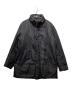 BURBERRY LONDON（バーバリーロンドン）の古着「シャドーチェック ダウンコート / BBN77-723-09」｜ブラック