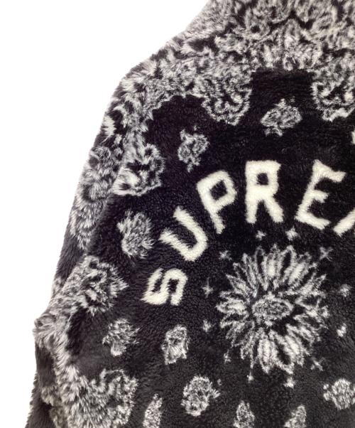 SUPREME（シュプリーム）Supreme (シュプリーム) 21SS Bandana Faux Fur Bomber Jacket ブラック サイズ:Mの古着・服飾アイテム